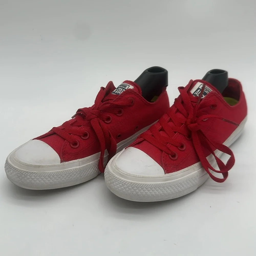 Converse Chuck Taylor All Star II 2 Red Lunarlon Size Kids 6
